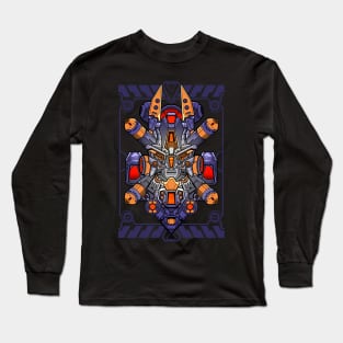 Cool looking robot head Long Sleeve T-Shirt